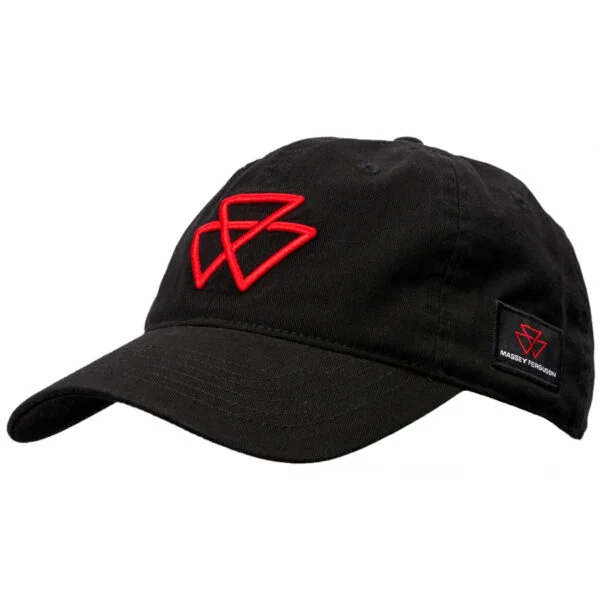 Agco - X993232203000 - Black Cap With Visor Massey Ferguson