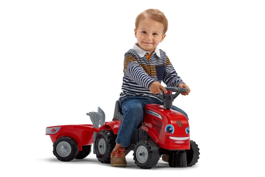 Agco - X993361900241 - Massey Ferguson Tractor With Trailer And Accessories