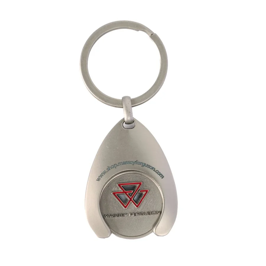 Agco - X993382401000 - Massey Ferguson Keychain With Shopping Cart Token