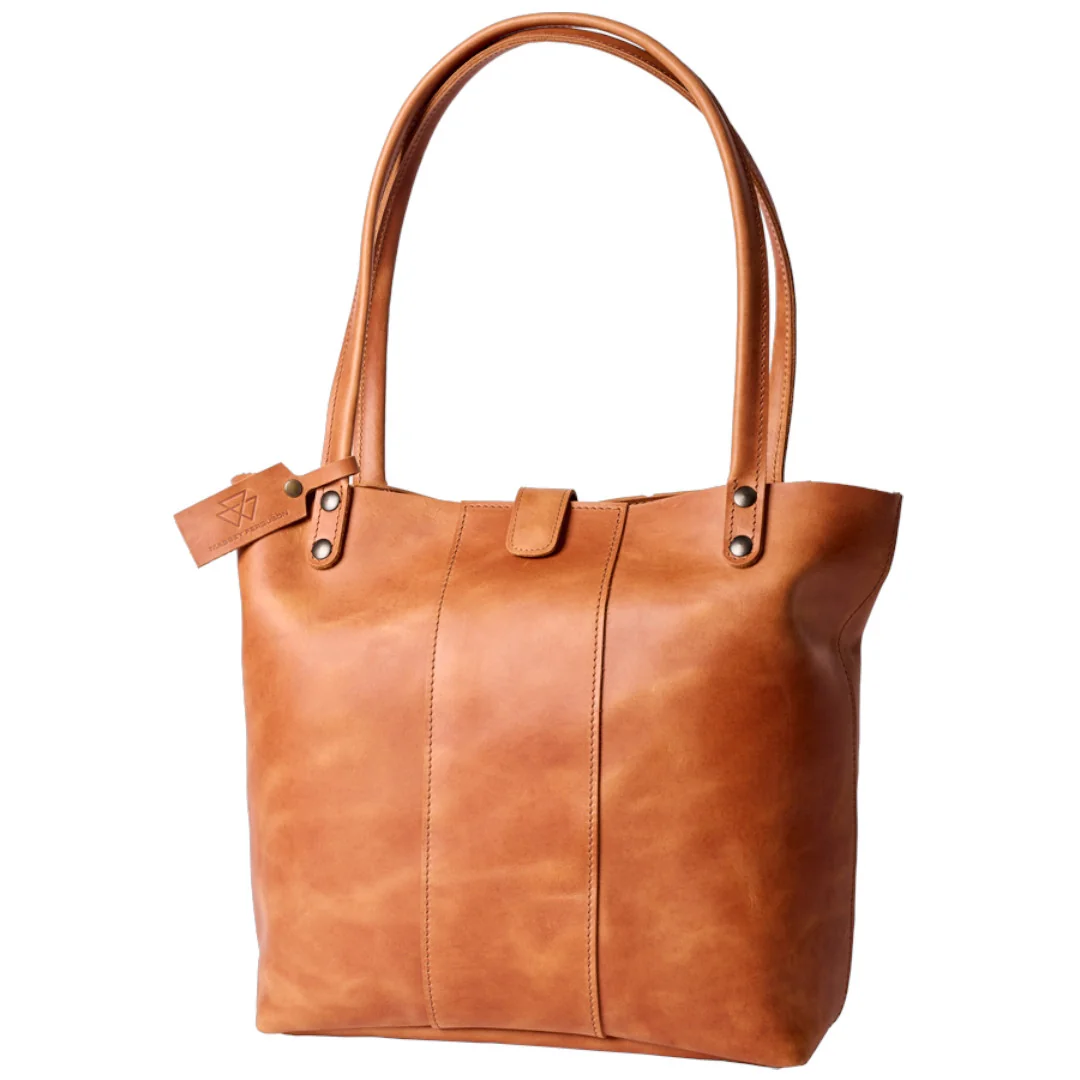 Agco - X993592304000 - Massey Ferguson Leather Shopping Bag