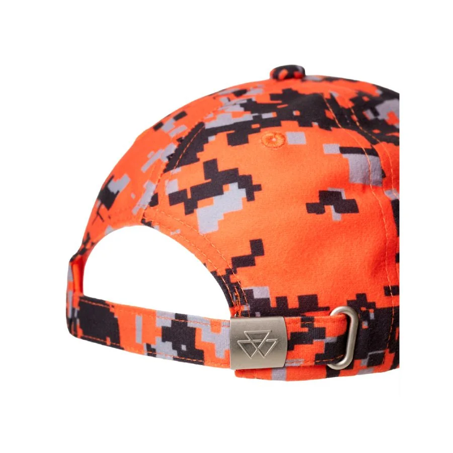 Agco - X993642502000 - Orange Pixel Hunting Cap Massey Ferguson
