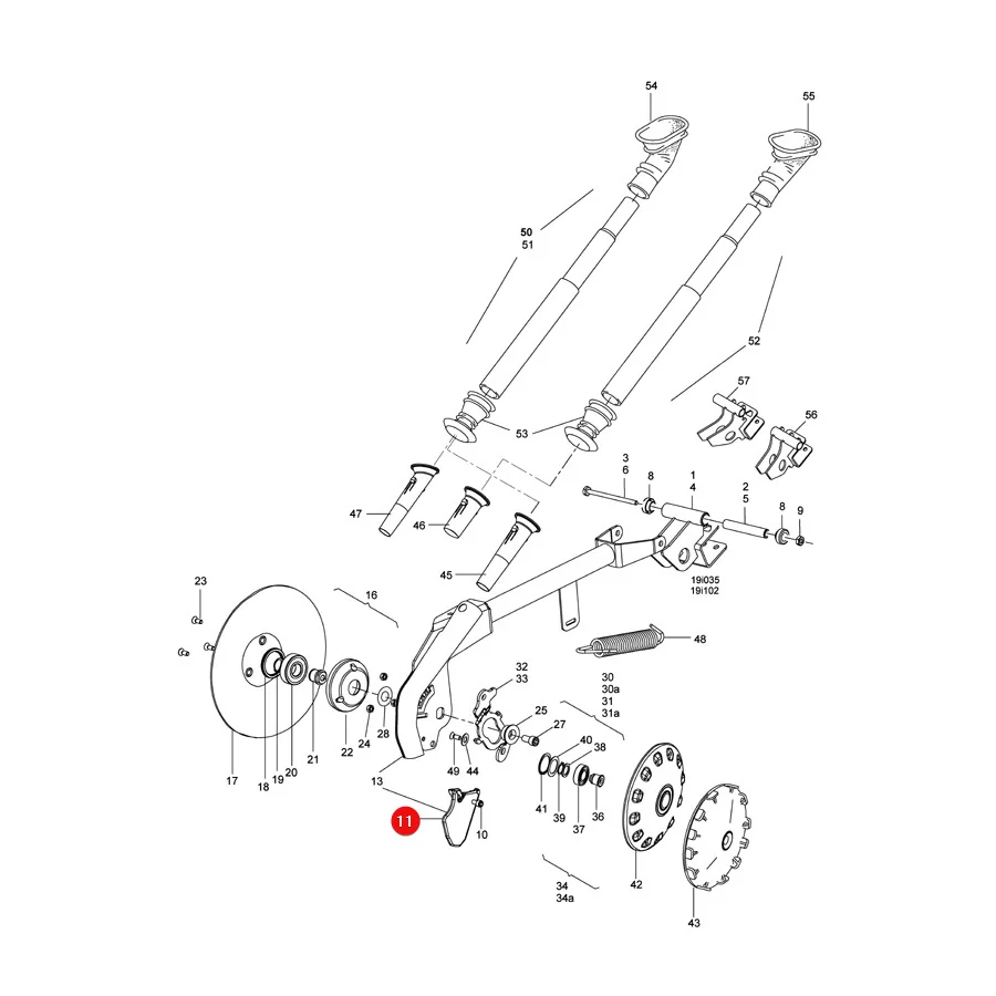 Amazone - 974401 - Tip Of The Long Seeding Coulter