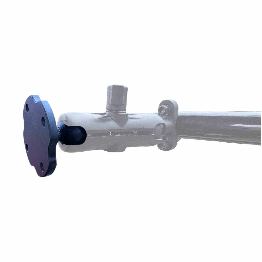 AMS - VICAM-AMS-PM-FIX4 - 1-Inch Foot With 4 Holes For Phone And Monitor Holder