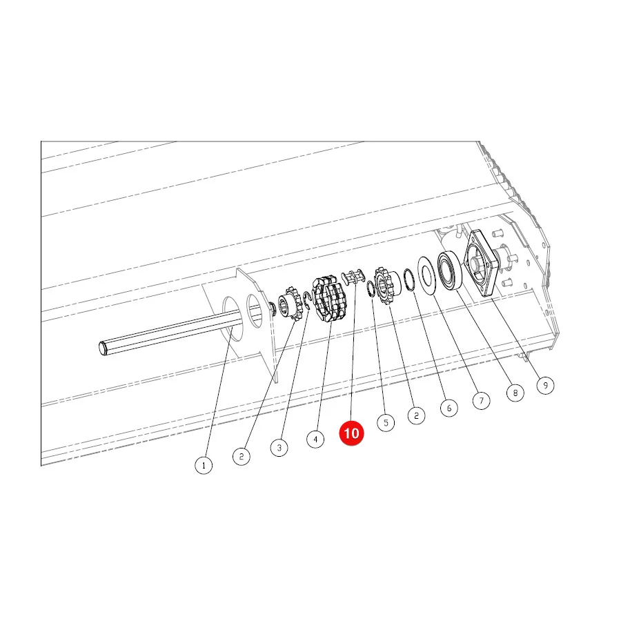Capello - CPPMT-000028 - Corn Header Double Chain Clip 03400200