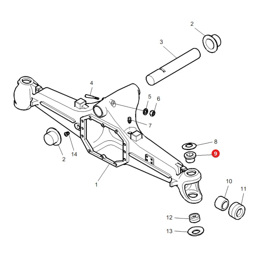 Carraro - CI045167 - Bushing