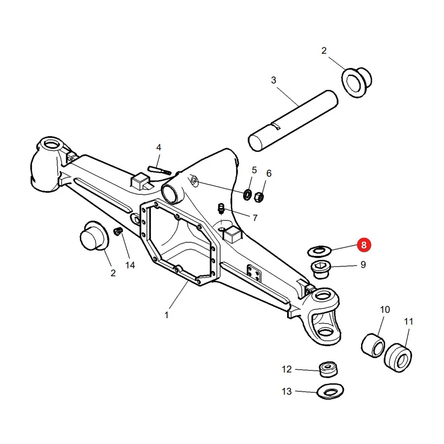 Carraro - CI128633 - Disc Spring