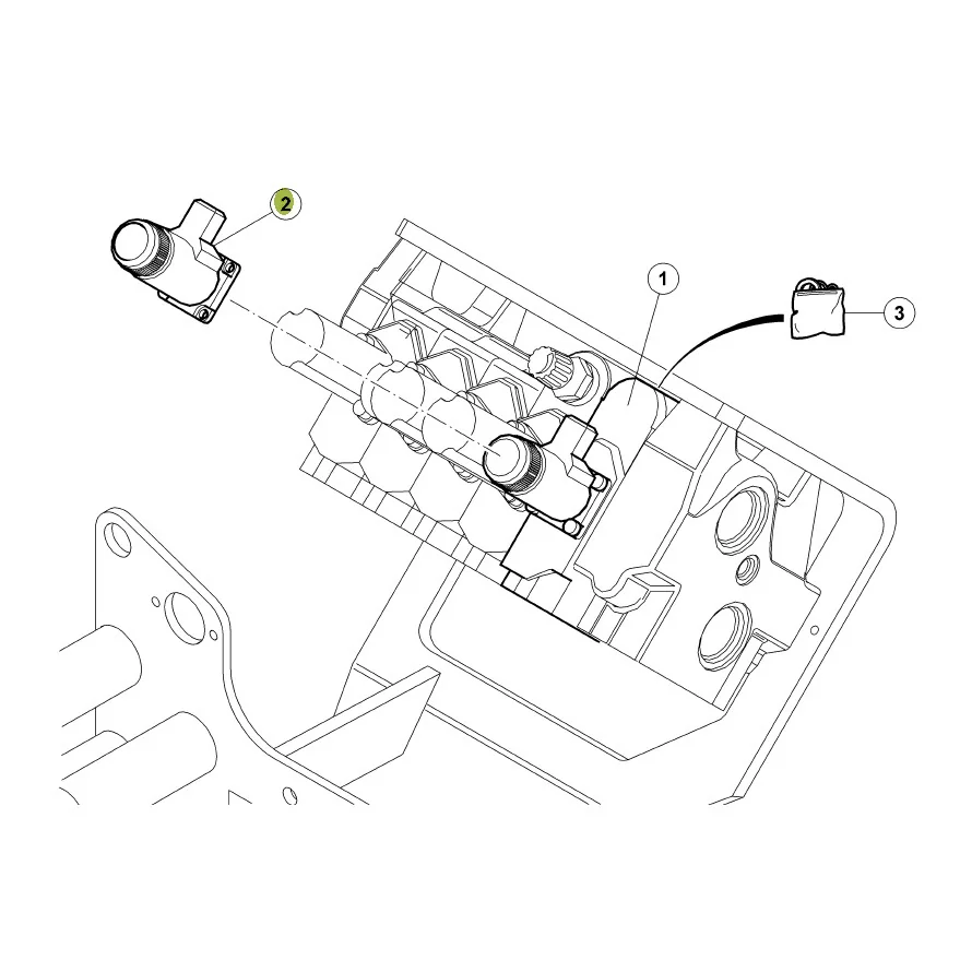 Claas - 6005028093 - Lift Hydraulics Solenoid Valve