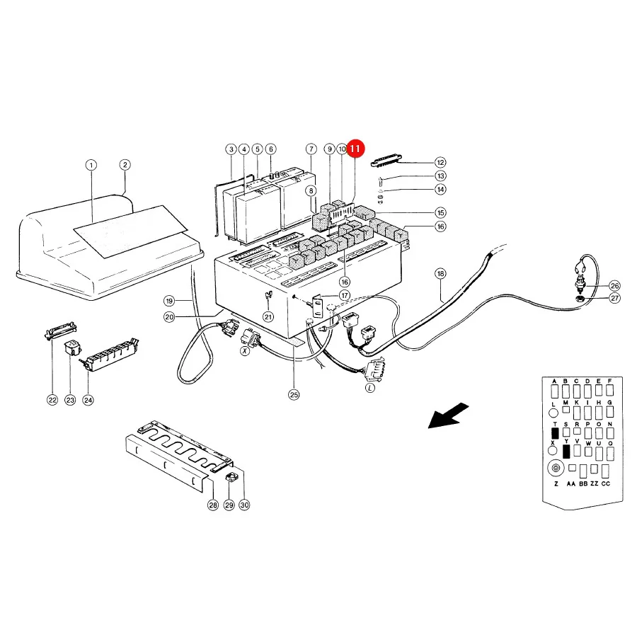 Claas - CL0000123090 - Diode Board