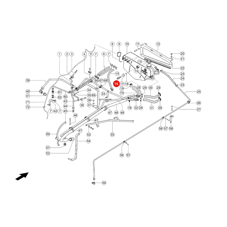 Claas - CL0000131390 - Oil Level Sensor