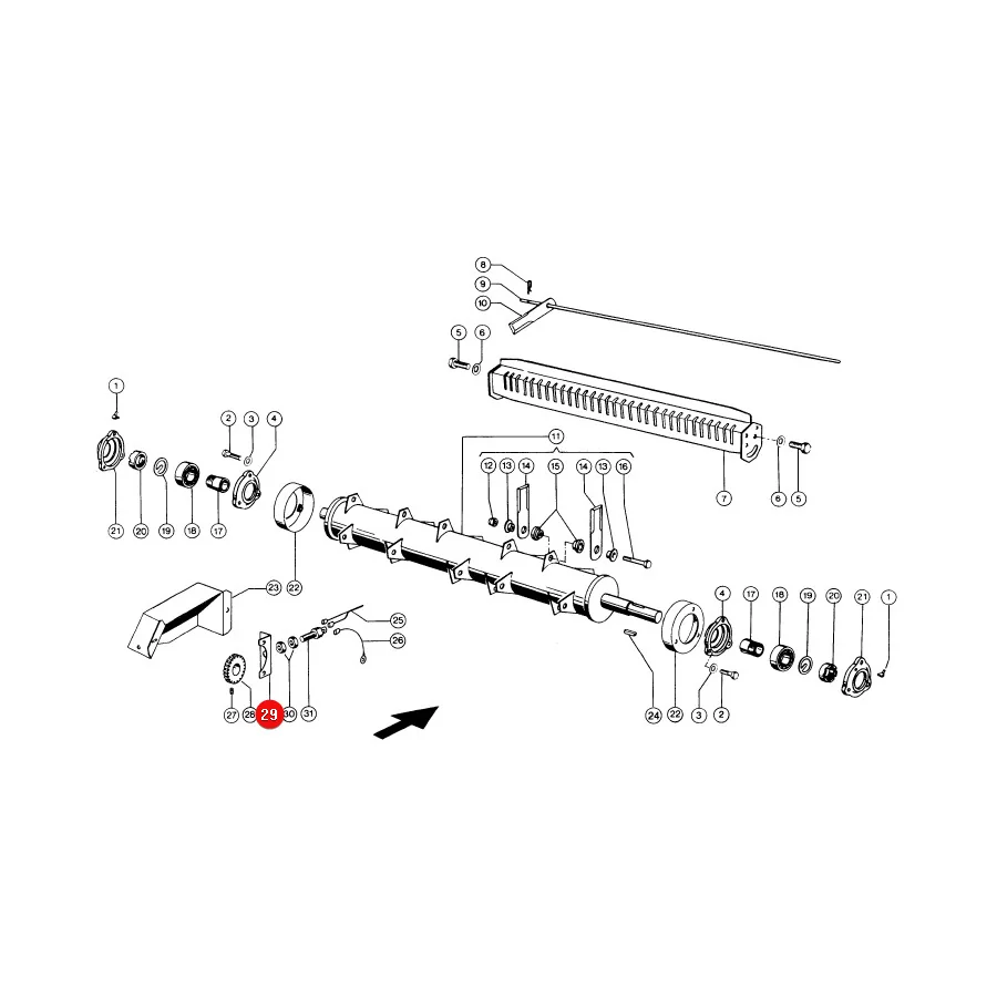 Claas - CL0000615561 - Mounting