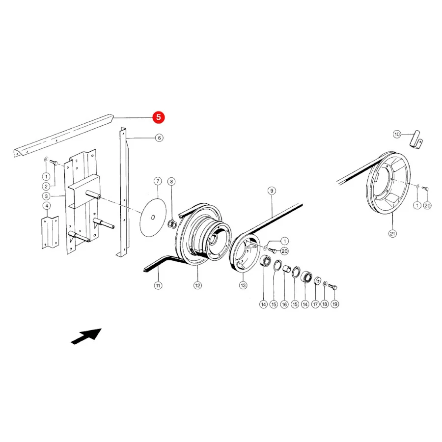 Claas - CL0000618711 - Bracket