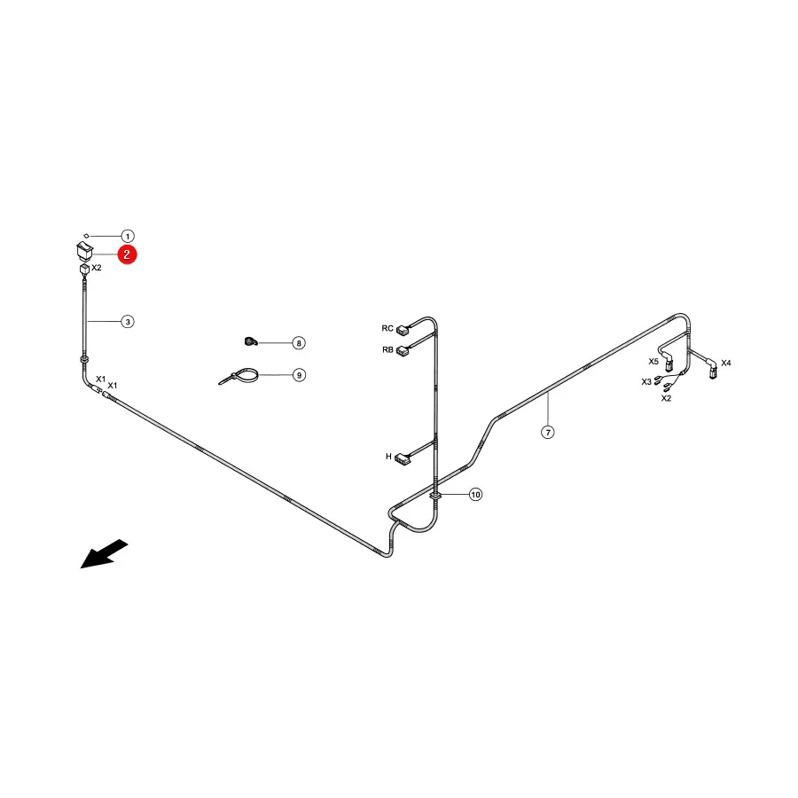 Claas - CL0000714361 -  Electric Switch