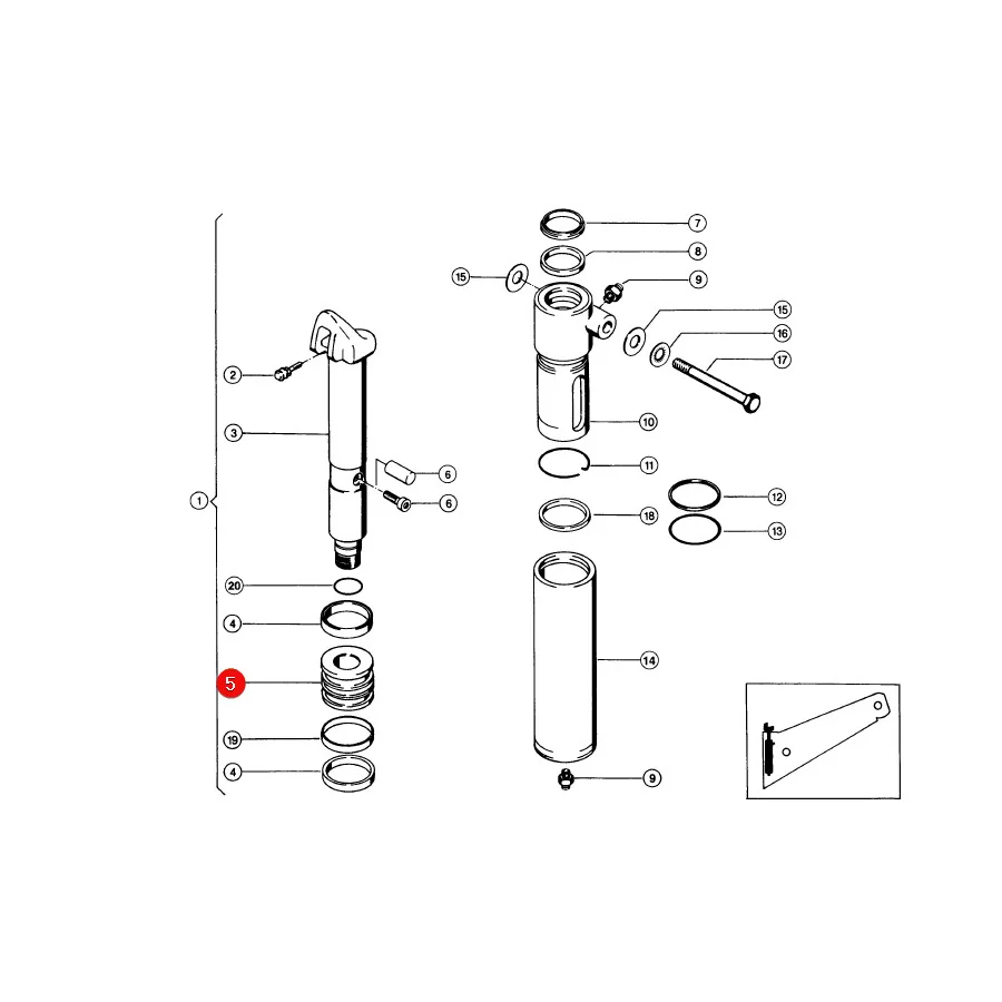 Claas - CL0000850710 -  Cylinder Piston