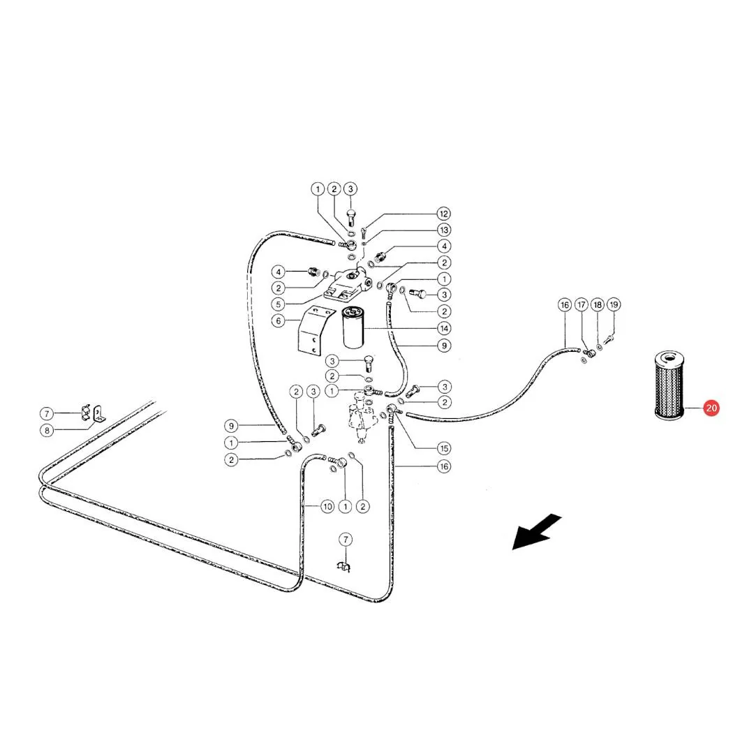 Claas - CL0001336332 - Engine Oil Filter