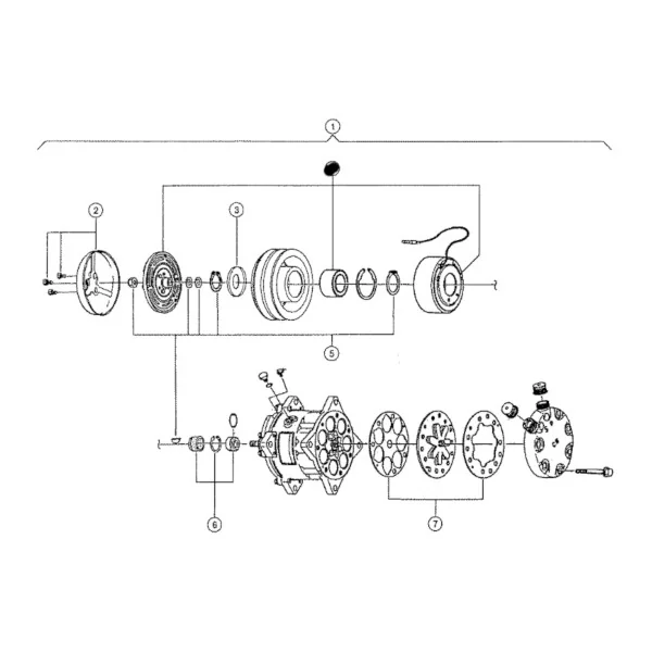 Claas - CL0001810410 - Air Conditioning Compressor Clutch
