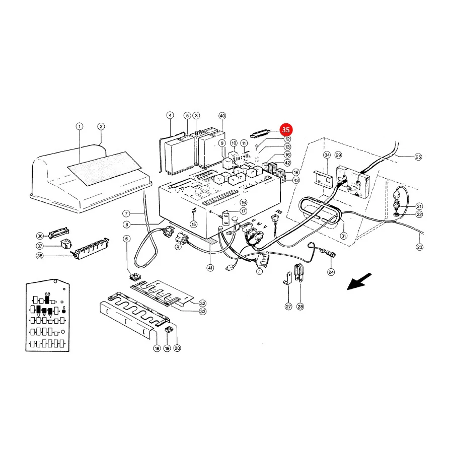 Claas - CL0002124850 - Electrical Relay