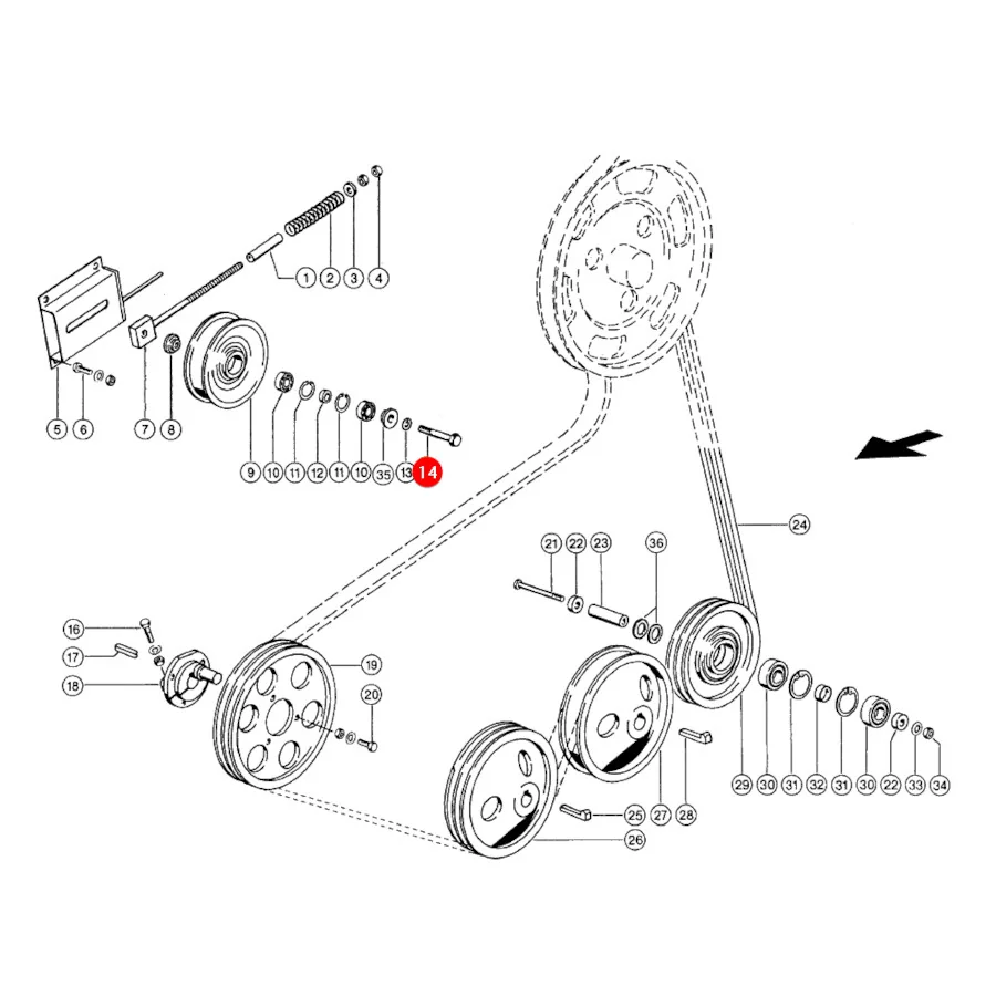 Claas - CL0002161420 - Fitting Bolt M16