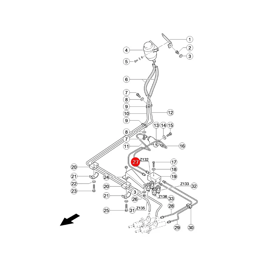 Claas - CL0002165540 - Oil Pressure Sensor