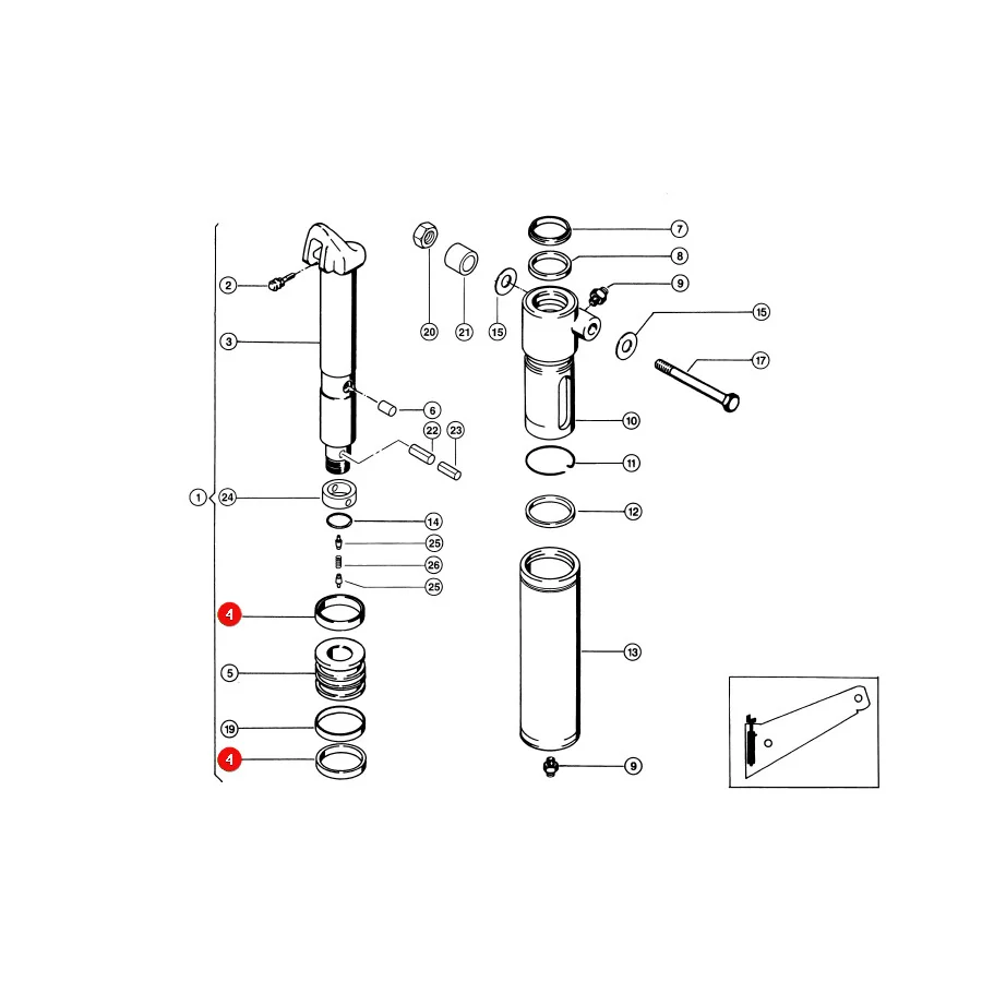 Claas - CL0002169780 - Hydraulic Cylinder Ring