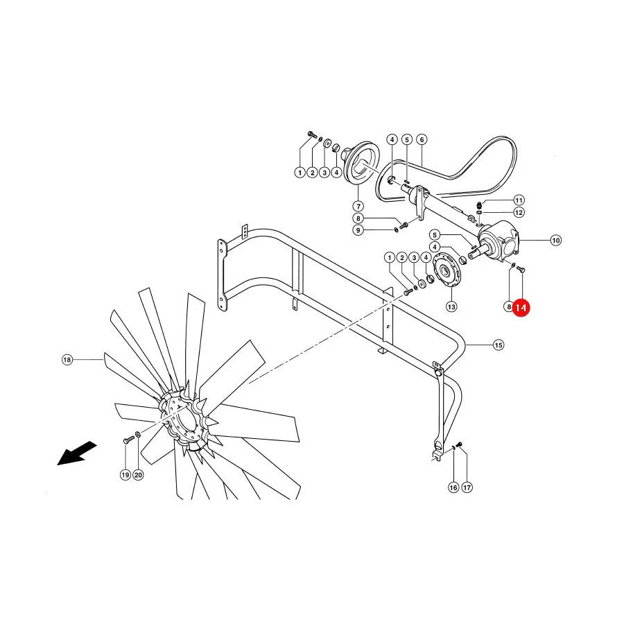 Claas - CL0002360560 - Screw M12x25