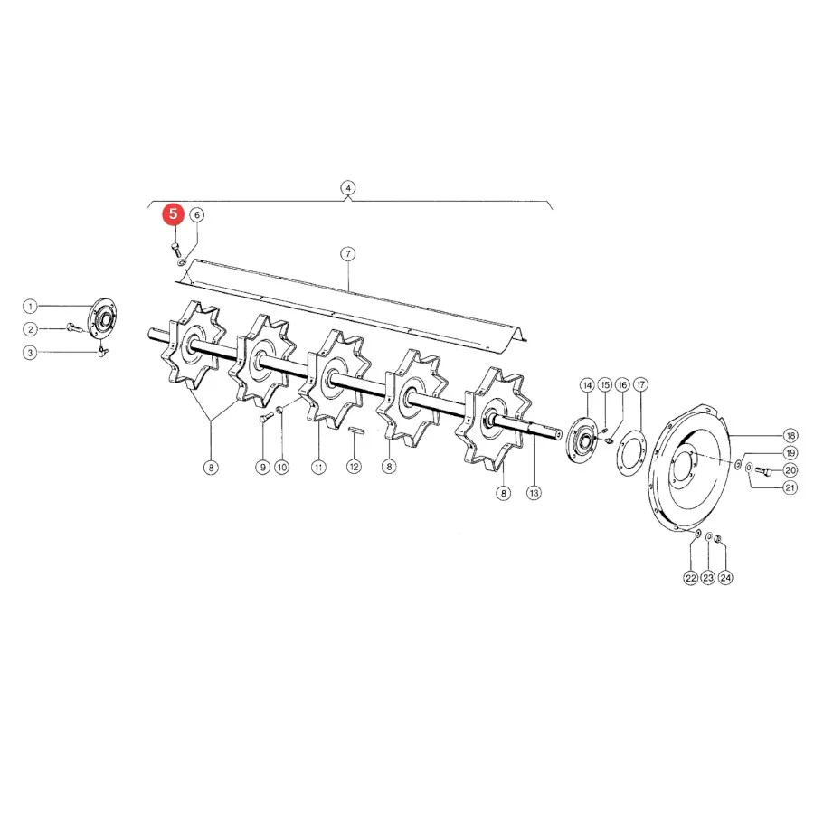 Claas - CL0002373820 -  Screw M10 X 20 Mm