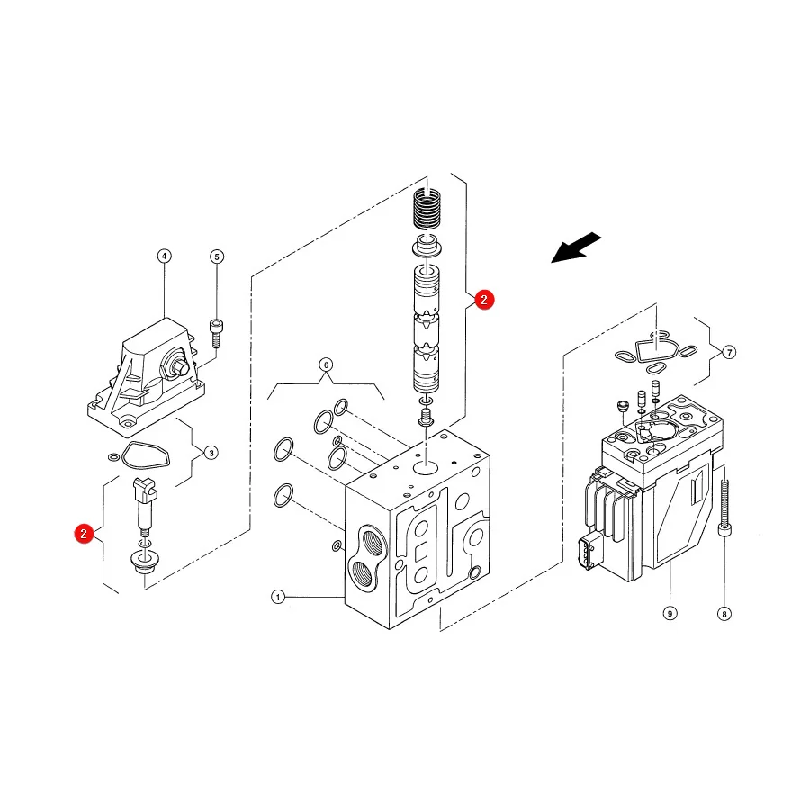 Claas - CL0003223980 - Control Valve