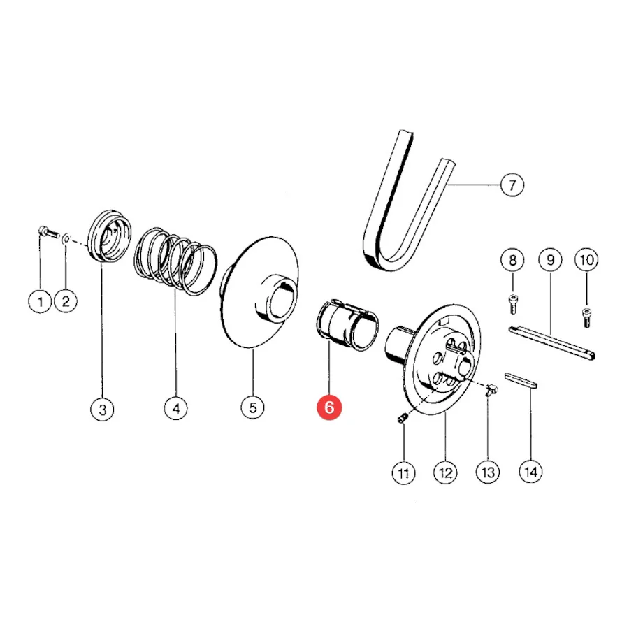 Claas - CL0006173230 - Threshing Shaft Slide