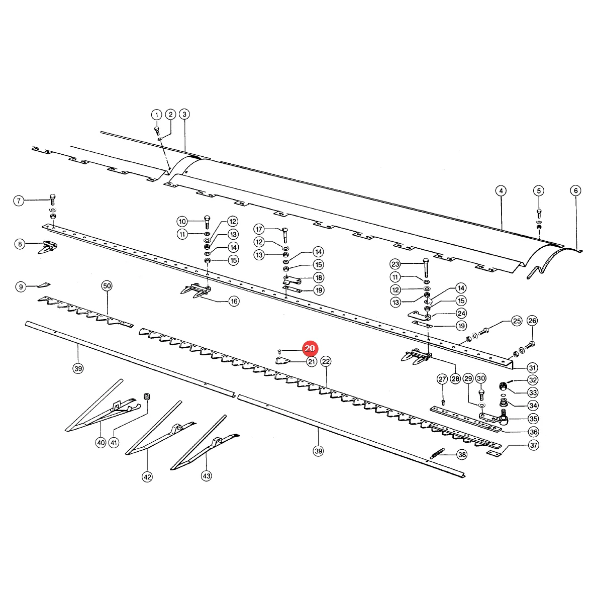 Claas - CL0006264071 - M6 Screw