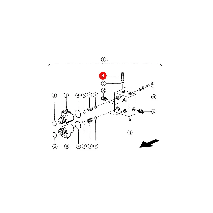 Claas - CL0006313901 - Mounting Choke
