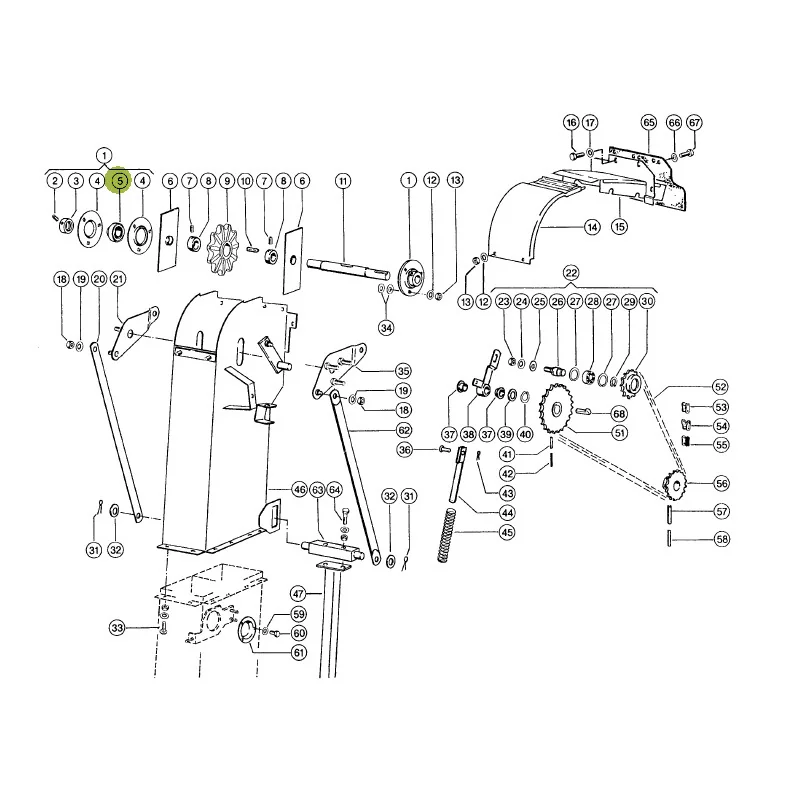 Claas - CL0006363410 - Barrel Bearing