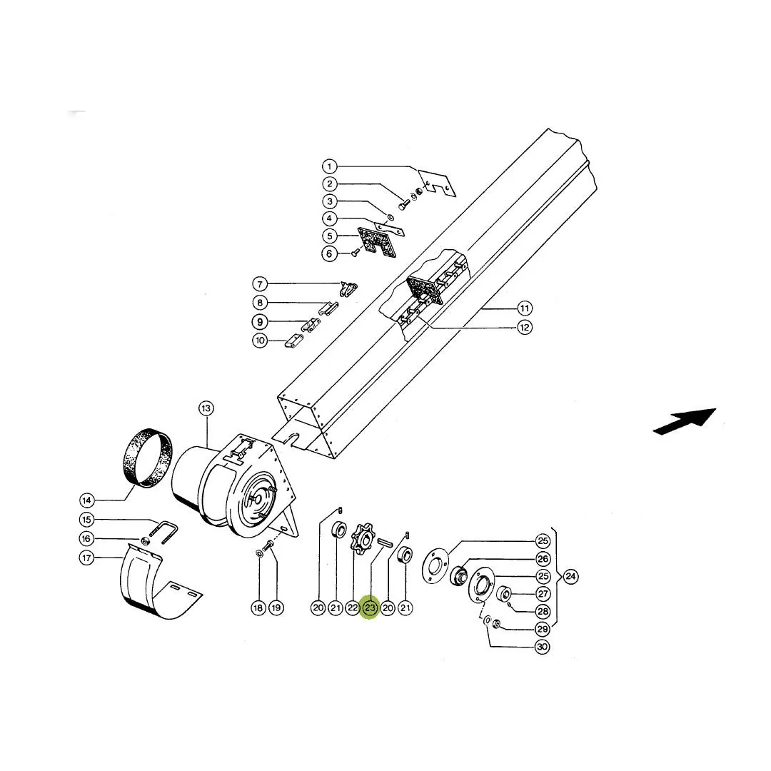 Claas - CL0006652600 - Key 10 x 8 x 30 665226.0