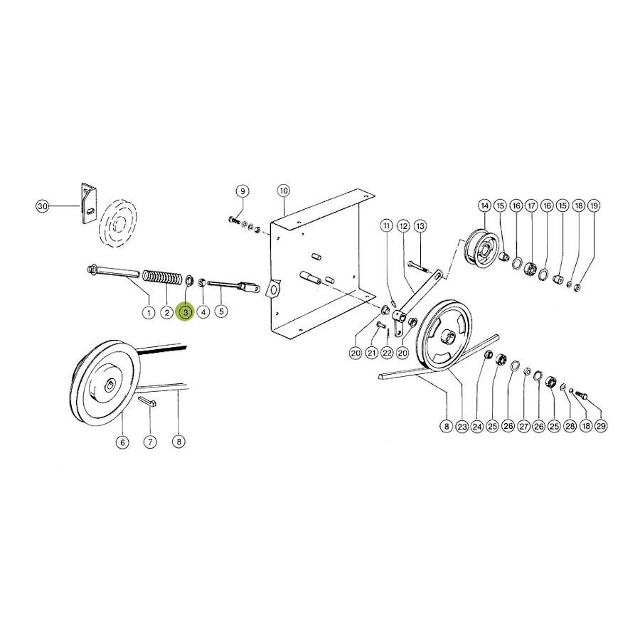 Claas - CL0006736650 - Flanged Bushing