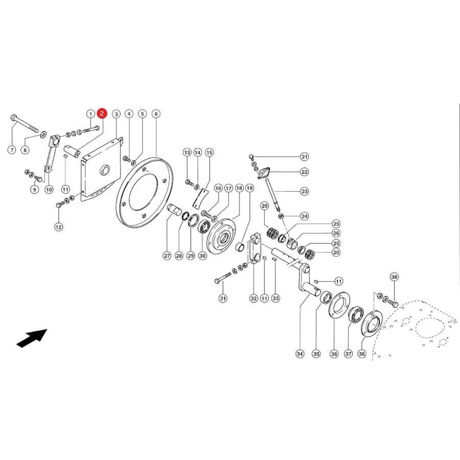 Claas - CL0007770491 -  Shaft Journal