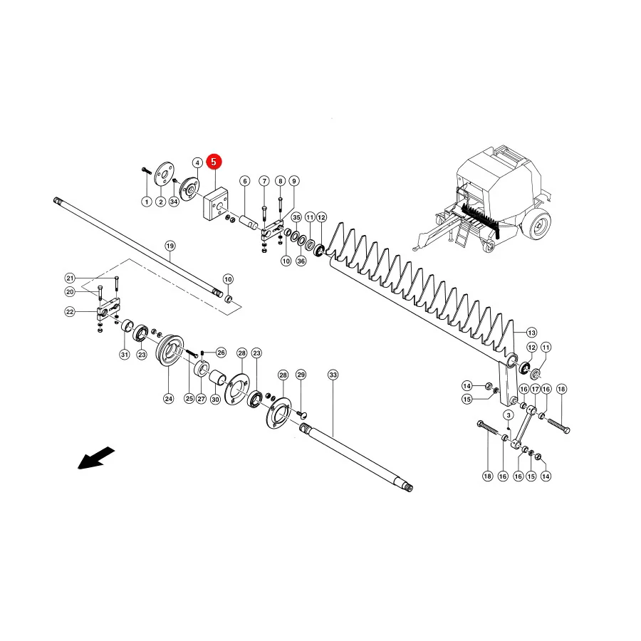 Claas - CL0008212350 - Housing Base