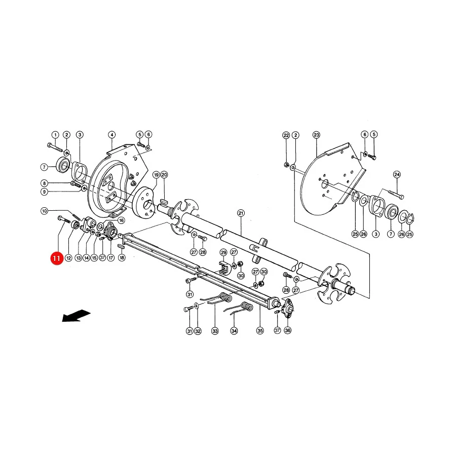 Claas - CL0009053462 - Pin