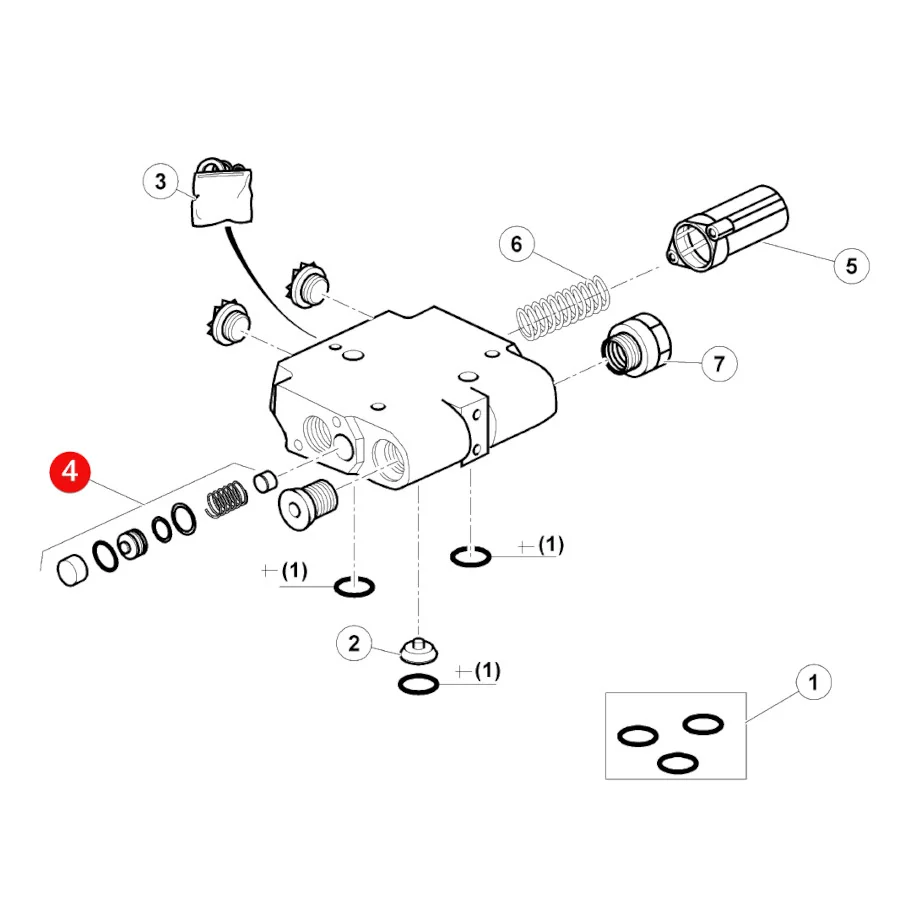Claas - CL0011302280 - Hydraulic Valve