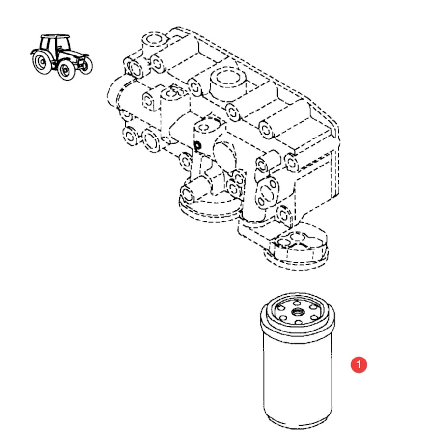 Claas - CL0013016410 - Fuel Filter