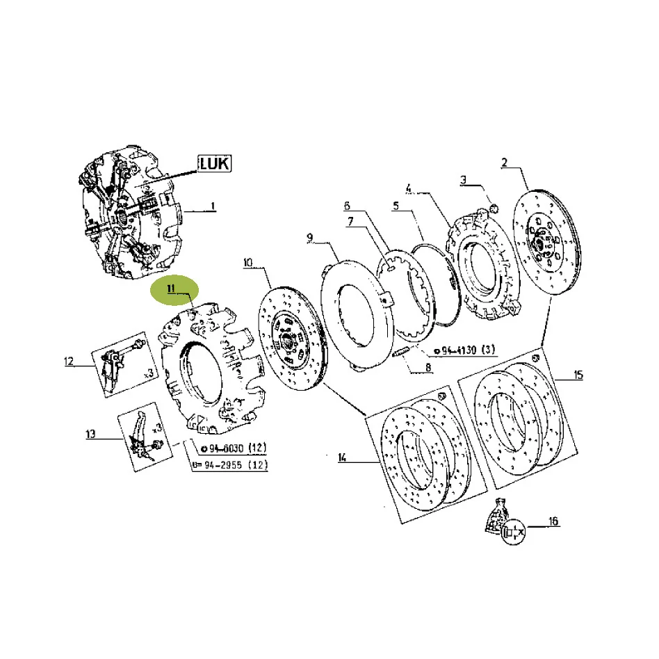 Claas - CL6005000478 - Clutch Housing