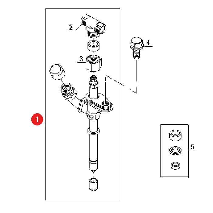 Claas - CL6005028717 - Complete Injector