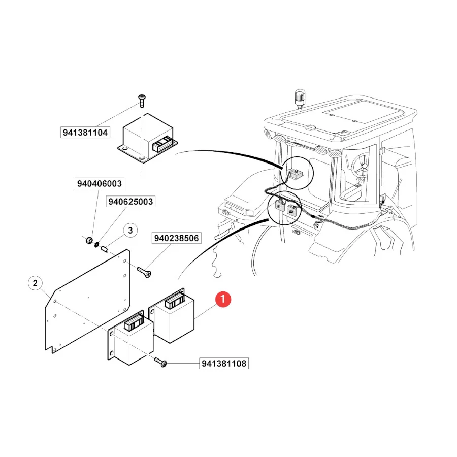 Claas - CL7700069443 - Transmission Module