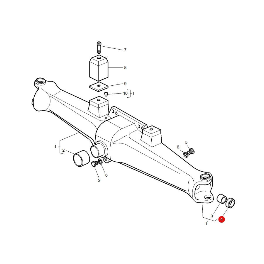 Corteco - 000051723 - Massey Ferguson Front Axle Seal Ring