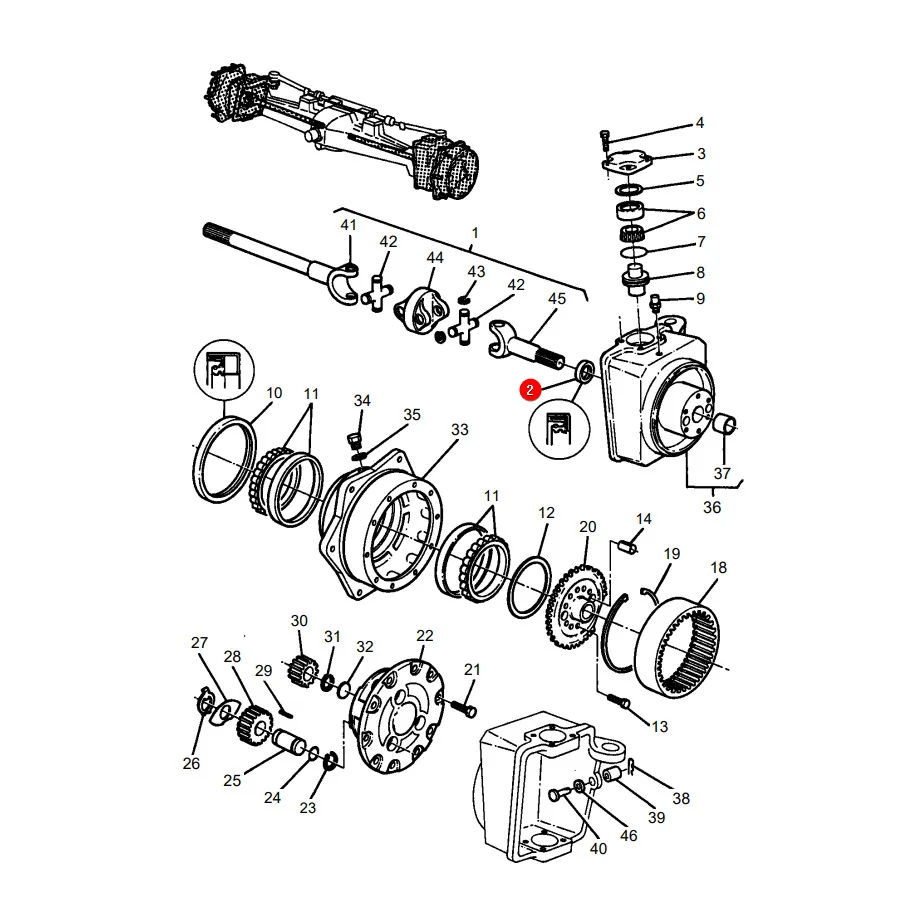 Corteco - 6407-2.01 - Front Axle Sealing Ring