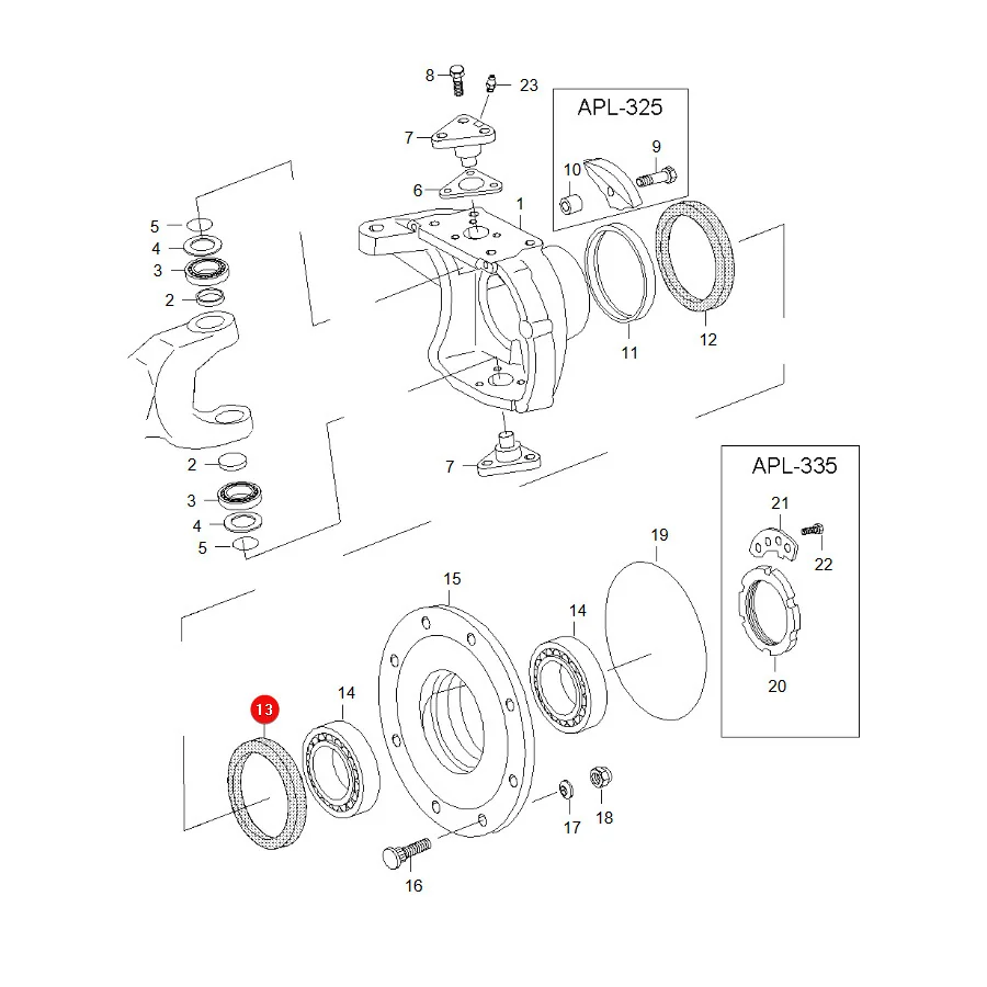Corteco - CO01025740B - John Deere AL68210 Seal Ring