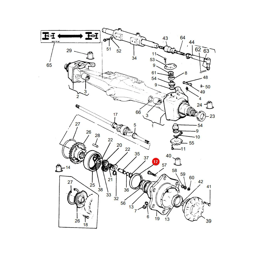 Corteco - CO12001926B - Massey Ferguson 3019960X1 Sealing Ring