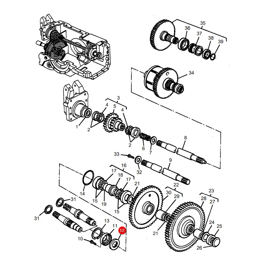 Corteco - CO12012575B - PTO Seal Ring
