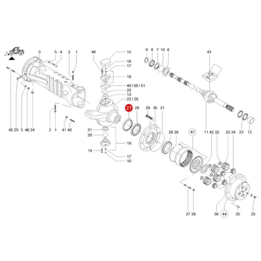 Corteco - CO12016688B - Front Axle Seal Ring