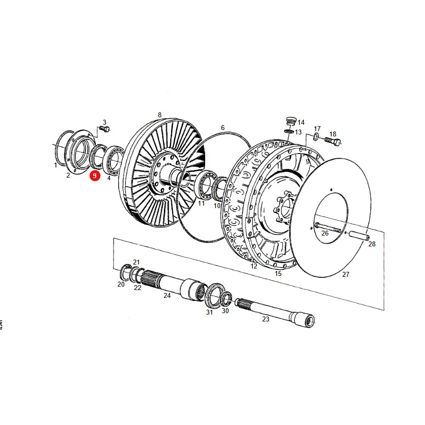 Corteco - CO12032022B - Turbocharger Seal Ring Fendt X550132903000