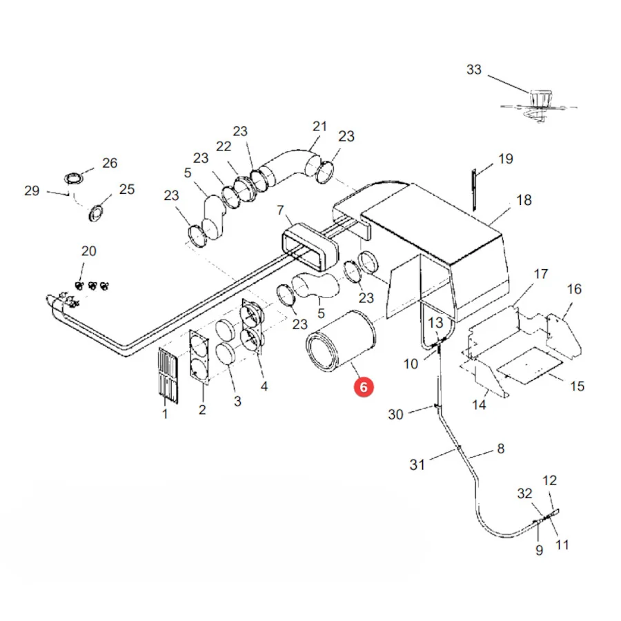 Donaldson - P527484 - External Air Filter