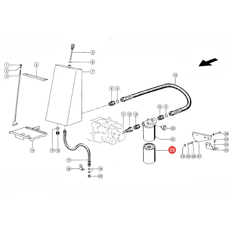 Donaldson - P550148 - Hydraulic Filter Spin-On