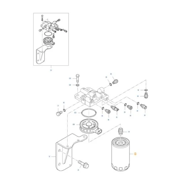 Donaldson - P550881 - Fuel Filter